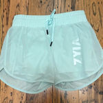 Zyia  Gulf Blue Mesh Speedy Shorts Size Medium Photo 0
