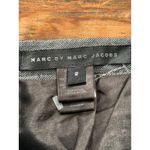 Marc by Marc Jacobs A6 Marc by Marc Jacobs Black Multi Tweed Pencil Skirt Velvet Trim Size 2 Photo 1