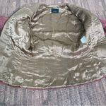 Akris  Silk Wool Boucle Tweed Jacket Blazer Pink Zip Front size 2‎ US Photo 5