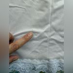 Body Chic Vintage white lace trim skirt slip, size medium Photo 6