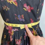 Modcloth NWOT Delightful Sight Black Floral Dress Mesh Mini Cocktail Party New Photo 6