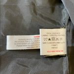 Barneys Originals Leather Biker Jacket Size UK 10/US 6 Black Photo 7