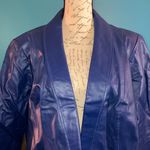 Jessica London  Cropped 100% Leather Jacket, Size 20 Photo 1