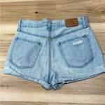 Aeropostale Distressed Blue Jean Mom Shorts Women’s 4 Photo 1