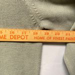 Carolyn Taylor  Petite Mock Neck Quarter Zip Sweater Light Green Sz PS Pullover Photo 6