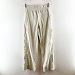 Athleta  Trekkie High Rise Parachute Wide Leg Pants Cream Light Green 6 Photo 3