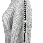 Steve Madden Gemma Grey Wool Mock Neck Pull On Cozy Knit Mini Sweater Dress Sz S Photo 2