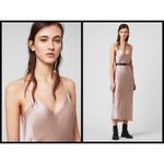 ALLSAINTS 💕💕 Tierney Silk Blend Satin Slip Dress Photo 10