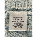 Rebellion  Again Boho Kimono Duster Cover Up Floral Lace Light Blue Size S NWT!! Photo 4