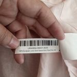 Quince European Linen Short Sleeve Shirt Pale Pink Vacation Resort Size Medium Photo 5