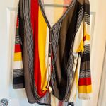 White Birch  Colorful Striped Top Photo 0