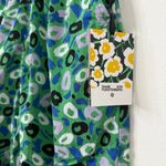 Diane Von Furstenberg {XS} NWT  Green and Blue Patterned Pants Photo 2