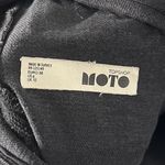 Topshop MOTO Black Overall Denim Dress Photo 4