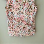 Ralph Lauren Lauren  Floral Print Blouse Pink Sz Small Photo 6