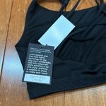 Onzie NWT  chic black yago workout sports bra size L Photo 5