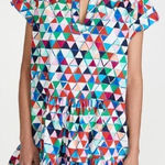 Saloni Ashley B Mini Dress in Multi Kaleidoscope Sz. 4 Photo 0