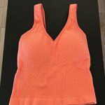 Revival Vibrant Ribbed Tank Top Orange Size undefined Photo 0