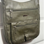 MultiSac MultiiSac Crossbody Bag Purse Olive Green Multi Sac Pockets Adjustable Photo 0