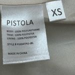 Pistola  Anita Moto Faux Leather Shearling Black Beige Jacket XS Photo 10