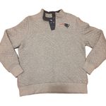 NFL Womens 1/4 ZIP New England Patriots Pullover Waffle Sweater SEE MEASUREMENTS Photo 0