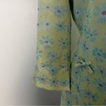 Nanette Lepore Vintage 90s two piece dress jacket green floral size 2 Photo 3