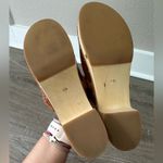 Loeffler Randall  Merrill Braided Cognac‎ Leather Mid Heel Clogs Photo 5