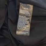 White House | Black Market Black Sleeveless Midi Dress with Lace-Up Back Photo 2