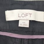 Loft Kate Fit Flare Trouser Pants with Button Waist Detail Photo 3