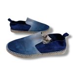 Vince  Robin Ombre Suede Espadrilles Slip On Shoes Size 8 Photo 0