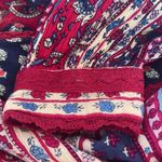 Anthropologie Maeve Gretchen Patchwork Paisley Western Boho Long Sleeve Photo 4