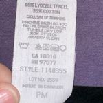 BTB Petite Vintage Purple Button Front Hoodie Jacket Size M Photo 5