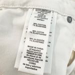 Good American  Denim Good Boy High Rise Boyfriend Distressed Slit Jeans White 25 Photo 6