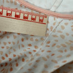 Lake Pajama Top Womens Large White Pink Pima Cotton Rebecca Atwood Sleep Shirt Photo 8