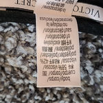 Victoria's Secret  BLACK SATIN SCRIPT PRINT RACERBACK SATIN TANK SLEEP LARGE Photo 8