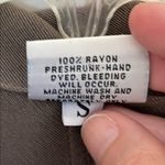 CP Shades  Beige Oversized Button Down Shirt Small Photo 5