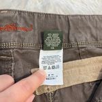 Eddie Bauer Wide Leg Cargo Style Pants Women’s Sz 14 Brown Photo 8