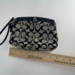  Signature C Monogram Y2K Coach Jacquard Signature C Turn Lock Black Beige Photo 11