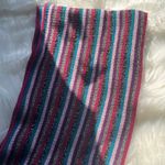Glitter striped knit scarf Photo 8