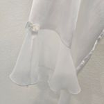 Linea Donatella Bride white Robe for wedding day size large X large good used condition Photo 6