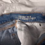 American Eagle Outfitters Blue Distressed Jean Shorts Photo 2