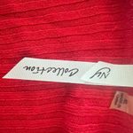 Ny Collection Womens XL Sweater Tunic Ribbed Ombre Pullover V Neck Long Sleeve Photo 3