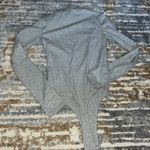 Streetwear Society Gray Turtleneck Bodysuit Photo 2