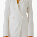 Endless Rose Romper Womens Small White Blazer Playsuit Dress Double Breasted Photo 0