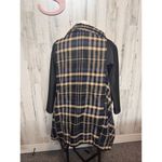 Moda Dilay Plaid Open Front Cardigan Jacket Size Small Photo 2