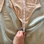 Show Me Your Mumu $92  Brinkley One Shoulder Bodysuit In Taupe Size XS Photo 6