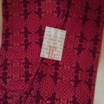 LuLaRoe Red Cupid Valentine Leggings T&C Size 12-18 Photo 1
