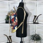 Paul Brent Beach Backpack Floral Print Red Blue Tan Photo 2