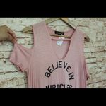 Madden Girl Madden NYC “Believe in Miracles” Cold Shoulder Top Photo 3