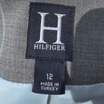 Tommy Hilfiger H Hilfiger grey plaid 98% wool blazer w/satin lining / 12 / Excellent condition Photo 11