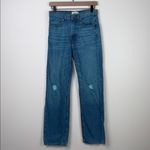 BDG Urban Outfitters Cowboy Jeans Women’s Size 27 Teal Blue High Rise Straight Photo 2